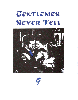 [image of Gentlemen Never Tell 9 cover]